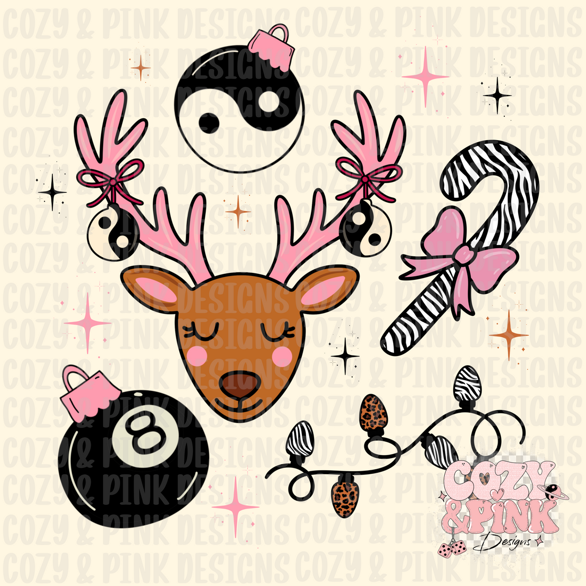 Pink christmas