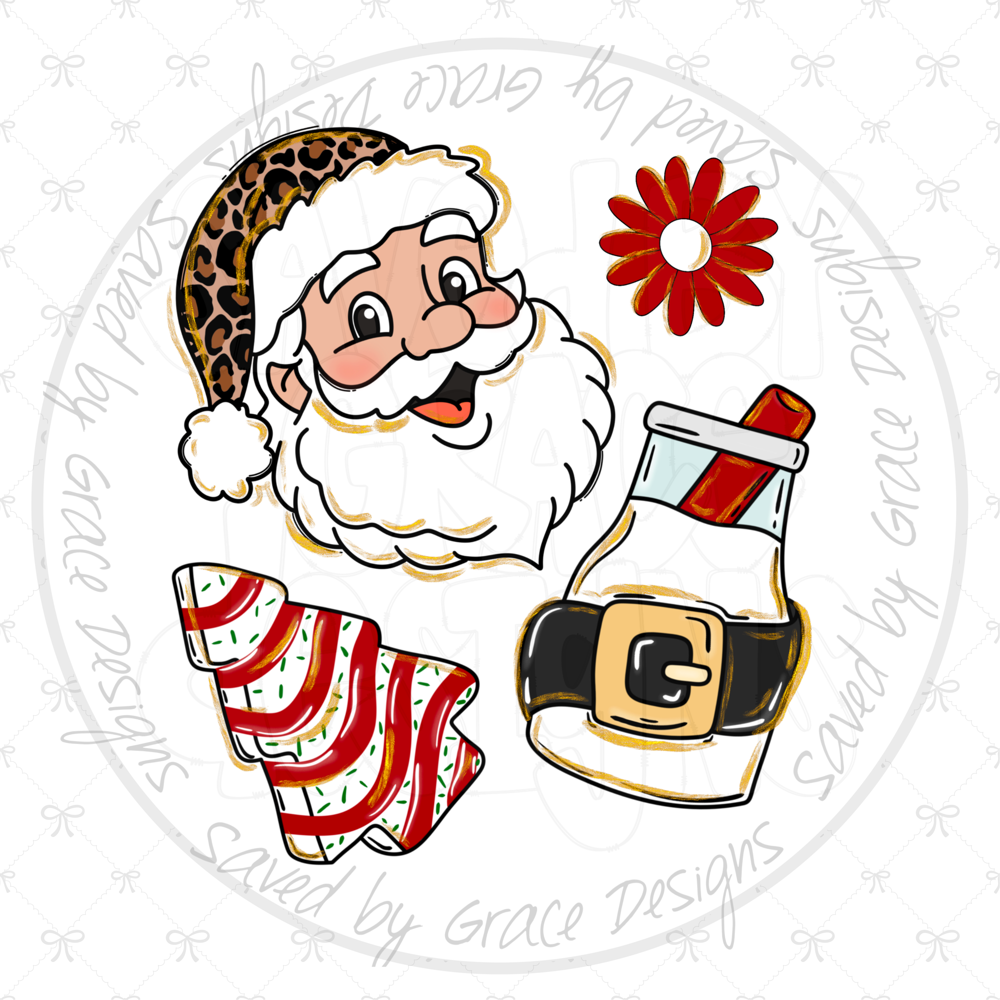 Santa PNG – Saved By Grace Designs