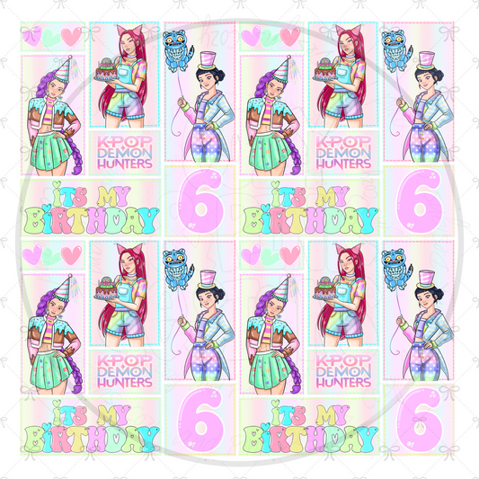 K-pop birthday 6
