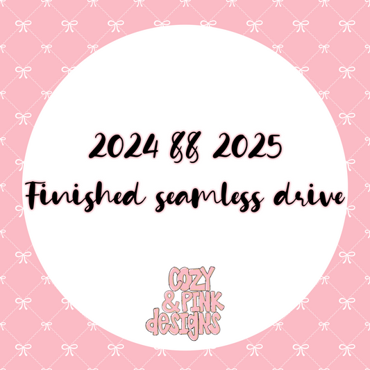 Completed 2024-2025 SEAMLESS drive