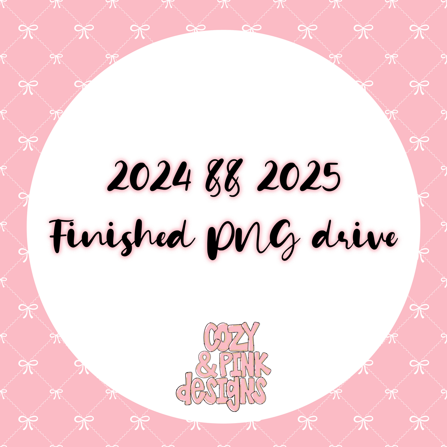 Completed 2024-2025 PNG drive