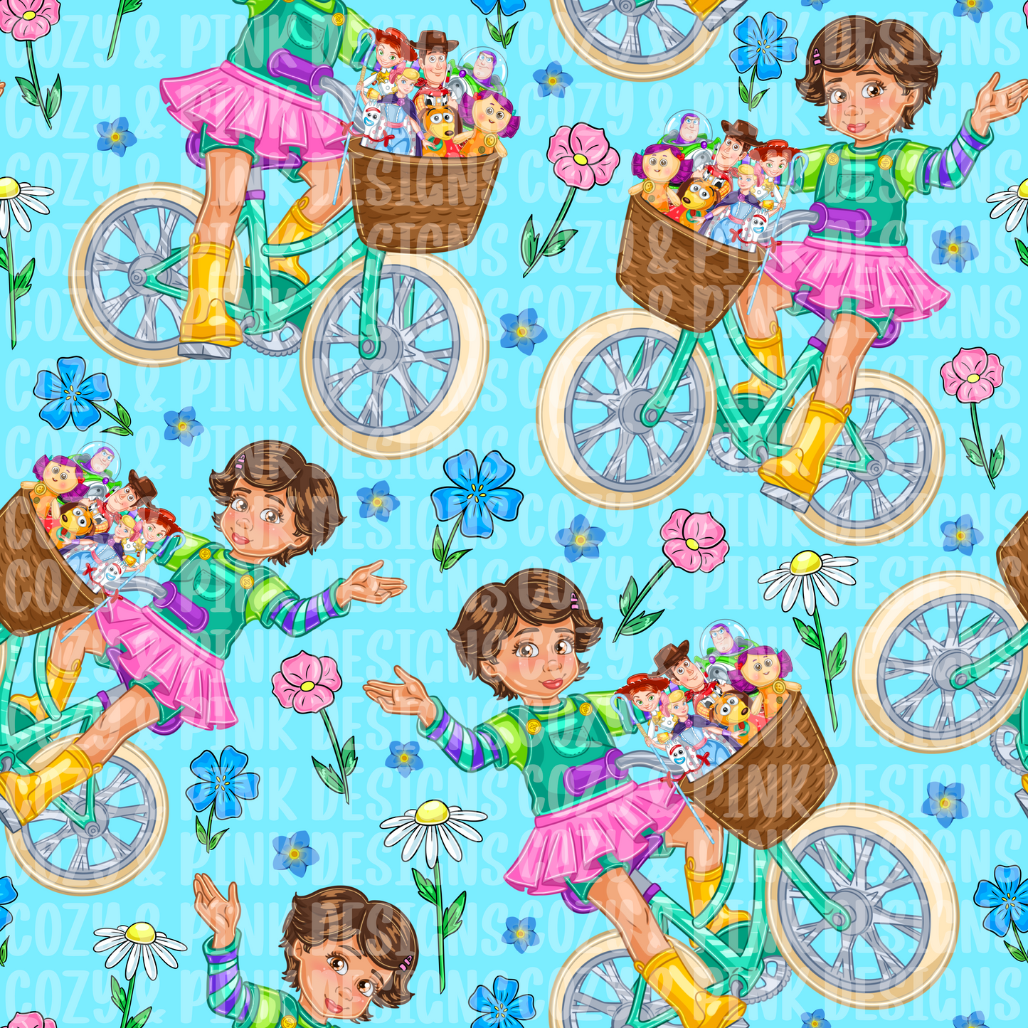 Toys Seamless (3 colors)