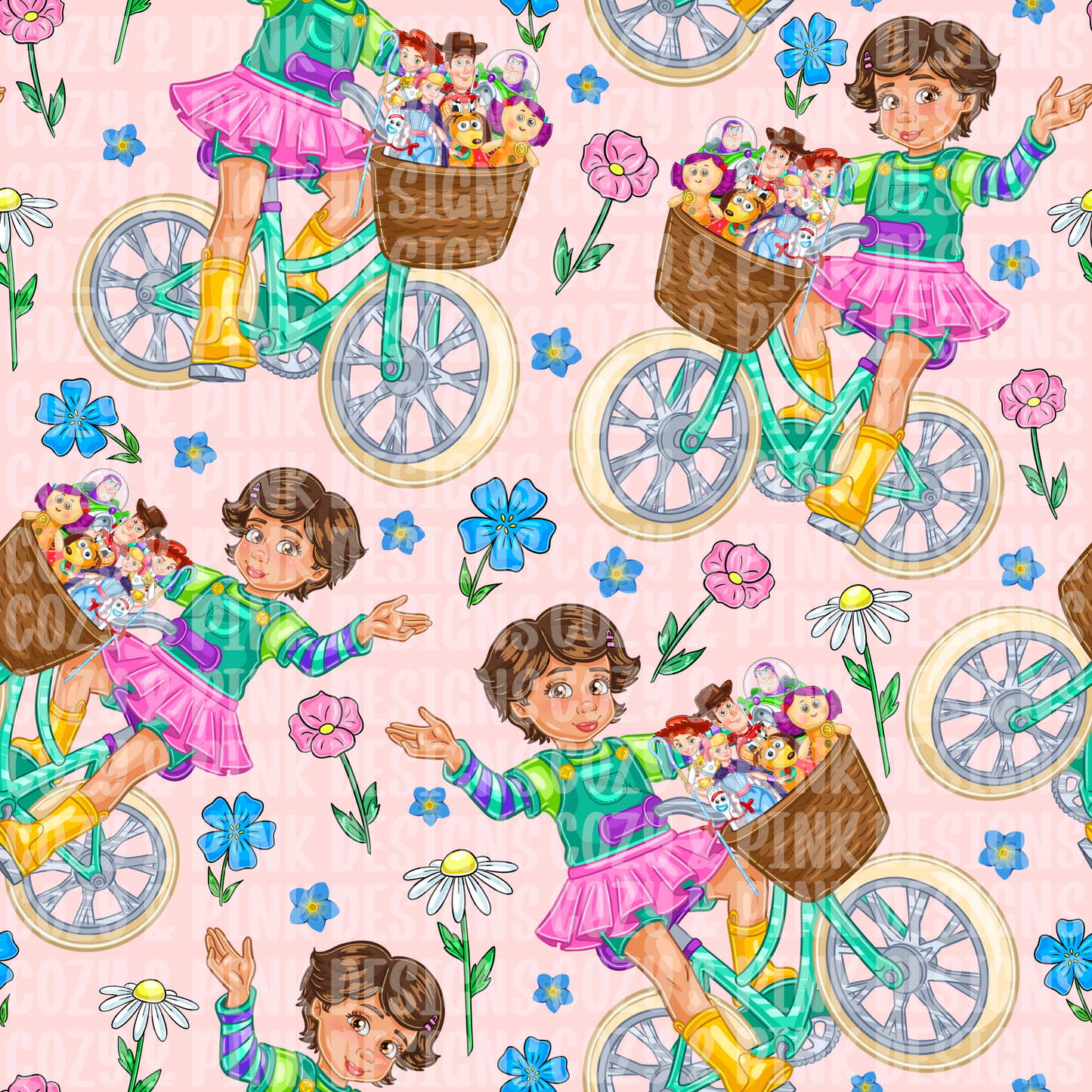 Toys Seamless (3 colors)
